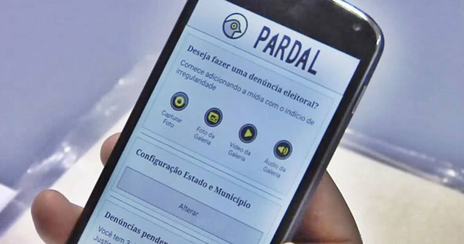 Imagem ilustrativa: Aplicativo Pardal permite denunciar irregularidades em campanhas