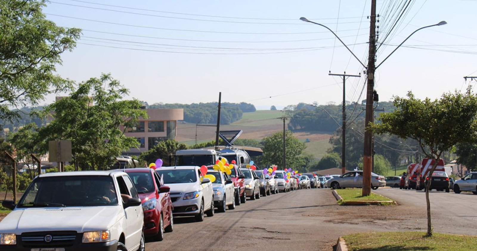 Imagem ilustrativa: Carreata para Jesus movimenta e une igrejas em Tapejara