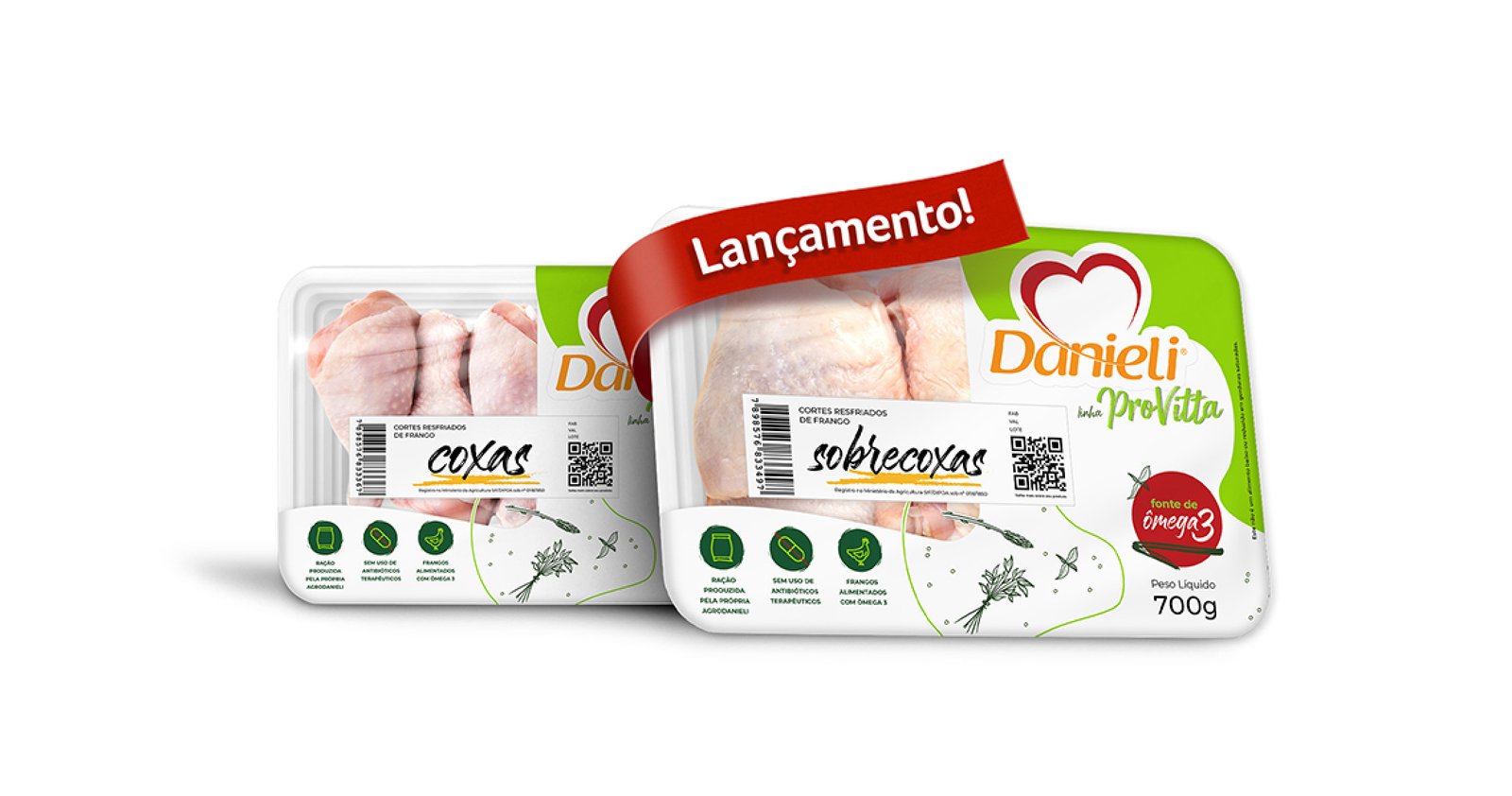 Imagem ilustrativa: Agrodanieli lança o único frango com Ômega 3 do Brasil