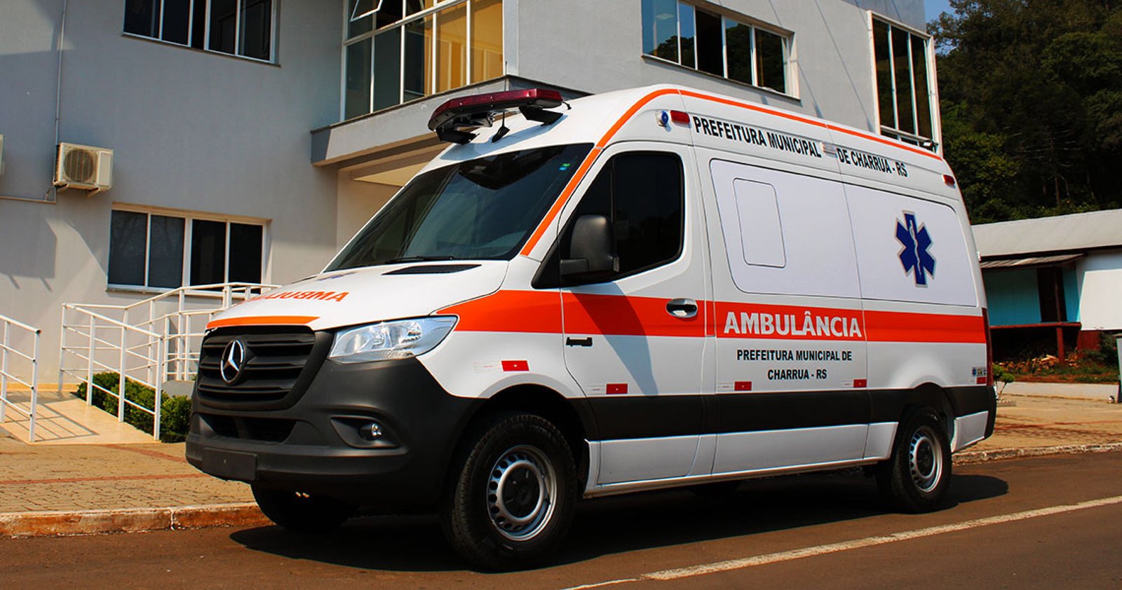 Imagem ilustrativa: Prefeitura de Charrua recebeu nova ambulância
