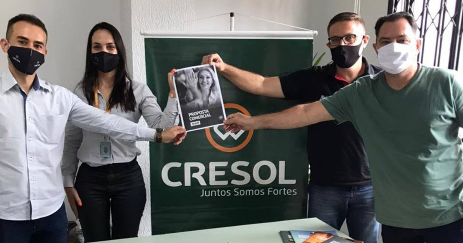 Imagem ilustrativa: Acisat e Cresol ampliam convênio de linhas de crédito empresarial para associados