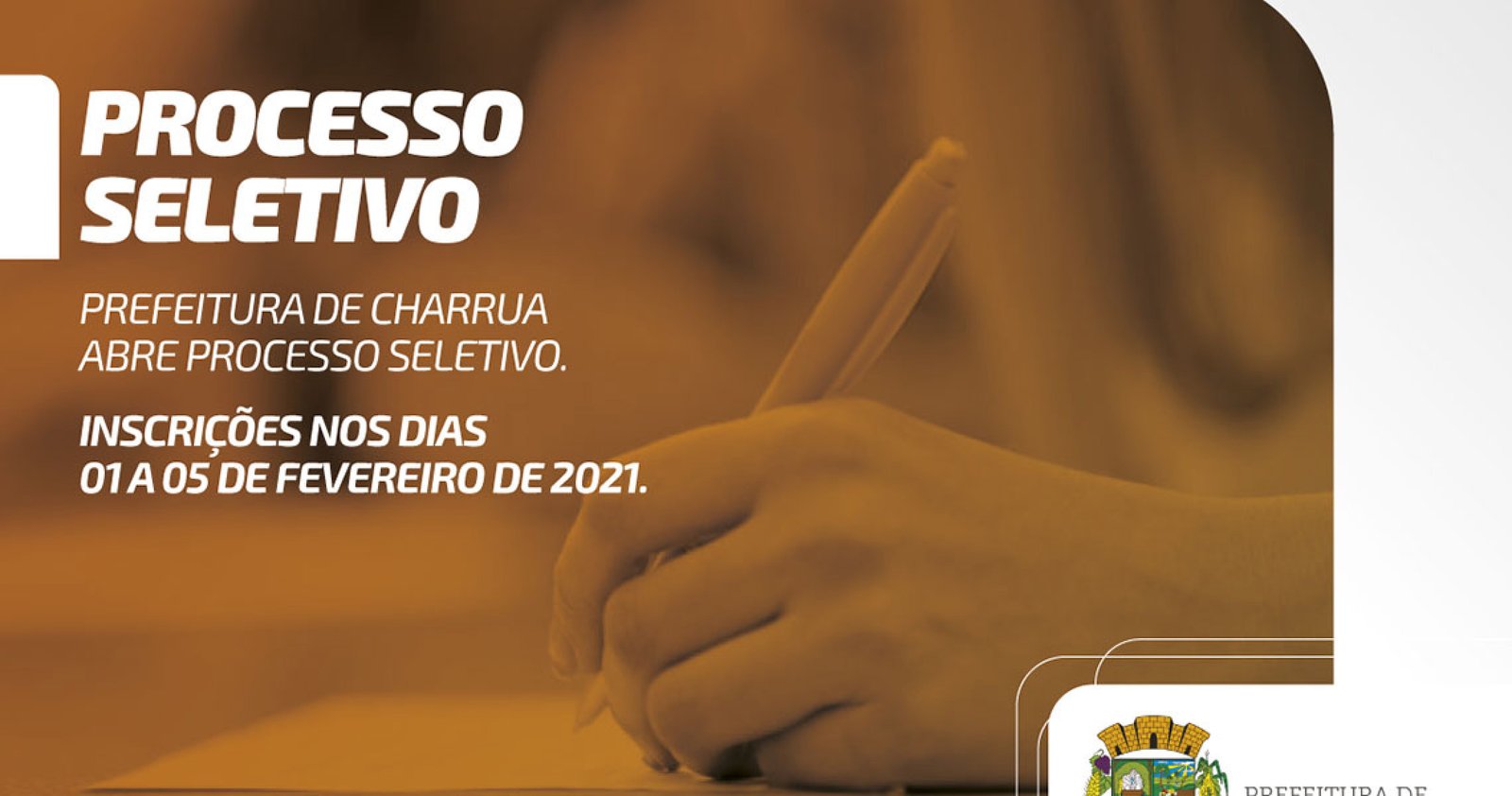 Imagem ilustrativa: Prefeitura de Charrua abre Processo Seletivo para diversos cargos