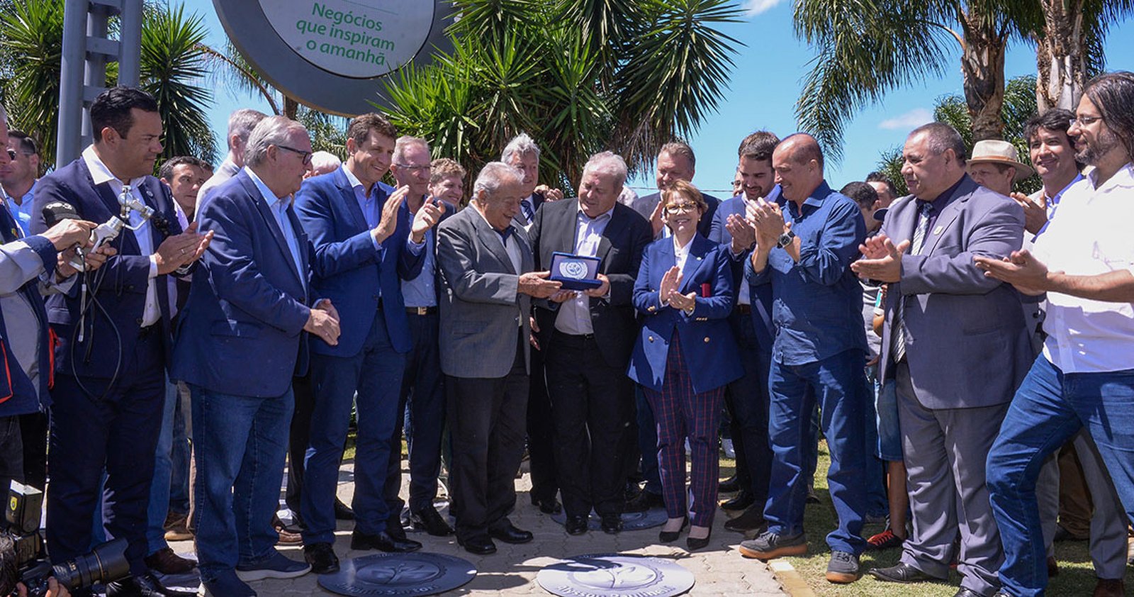 Imagem ilustrativa: Indicado a Prêmio Nobel da Paz está na calçada da fama da Expodireto Cotrijal