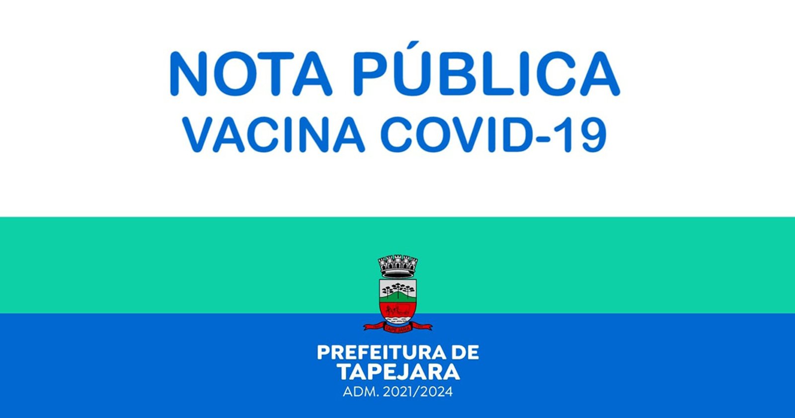 Imagem ilustrativa: Nota sobre a campanha de vacinação em Tapejara