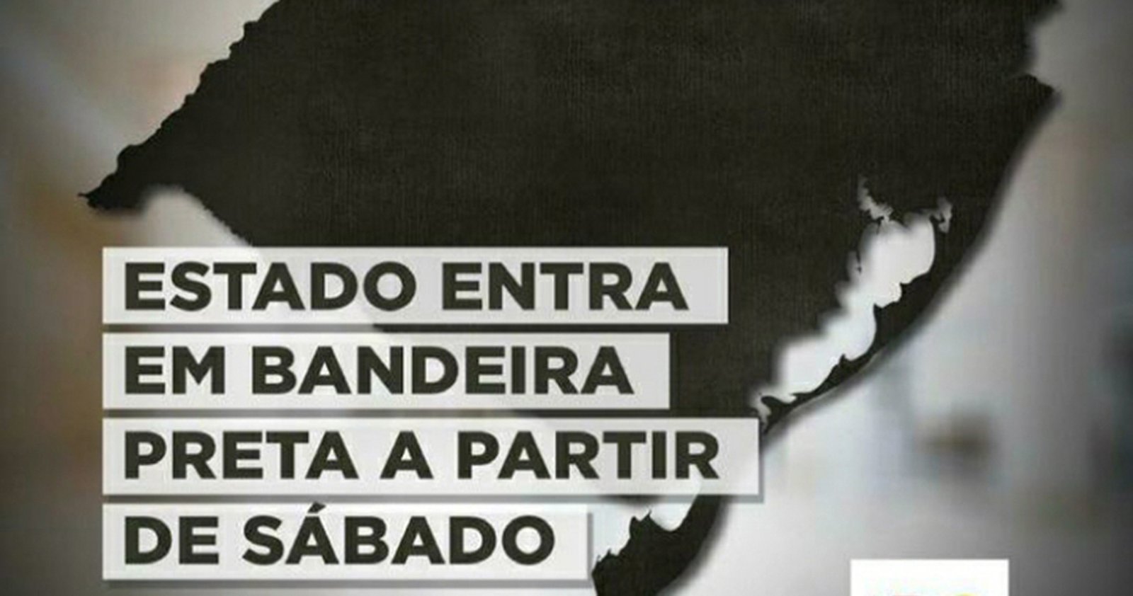 Imagem ilustrativa: RS em bandeira preta: veja o que muda em todas as regiões a partir de sábado, dia 27