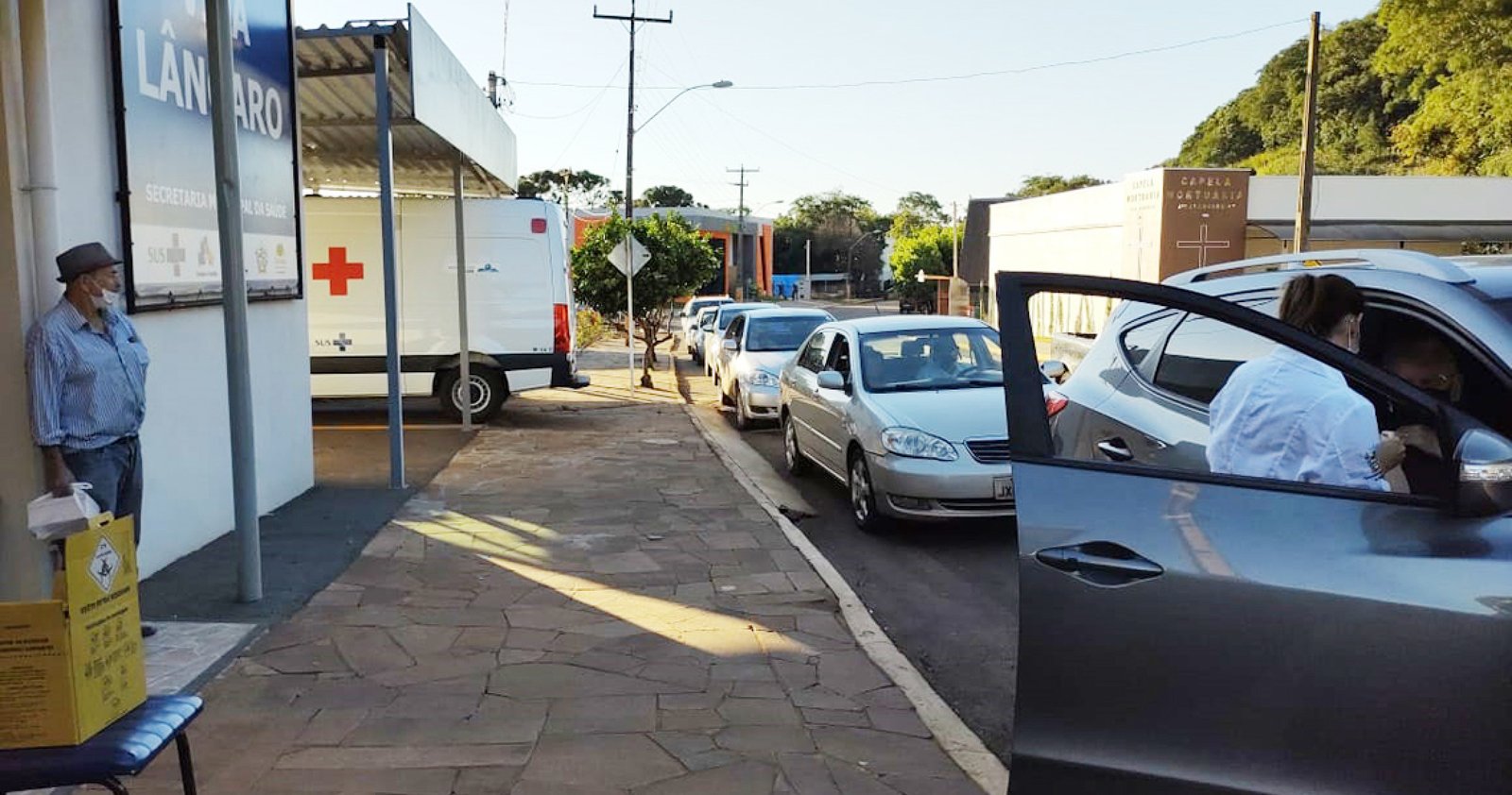 Imagem ilustrativa: Secretaria da Saúde realiza mais dois dias de drive thru para vacinação contra Covid-19