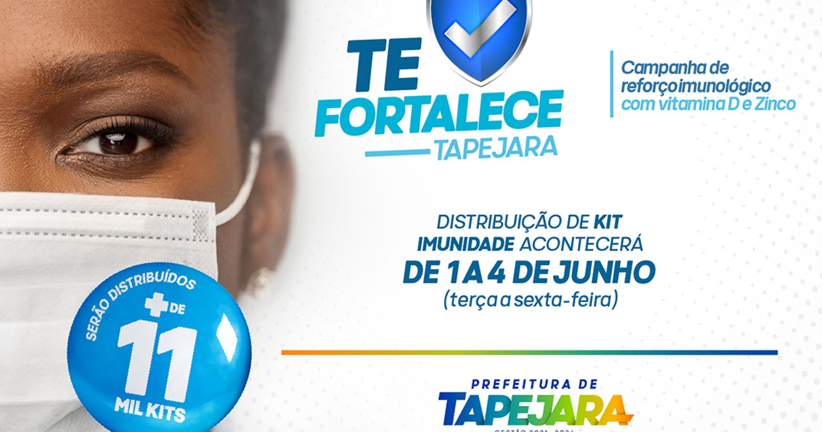 Imagem ilustrativa: Kits de imunidade serão distribuídos em Tapejara