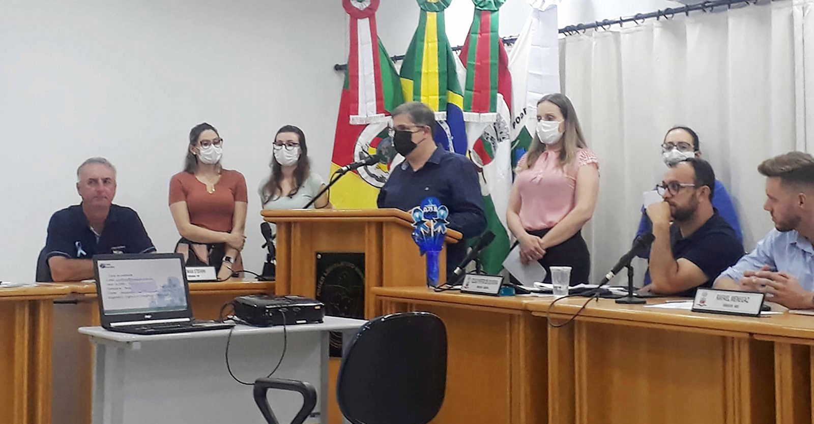 Imagem ilustrativa: Equipe do HSA participa da Tribuna Popular da Câmara