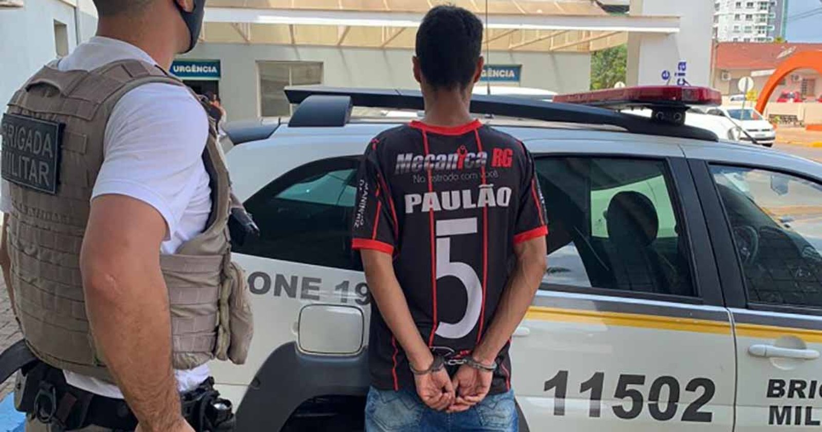 Imagem ilustrativa: Autor de homicídio se entrega à Polícia