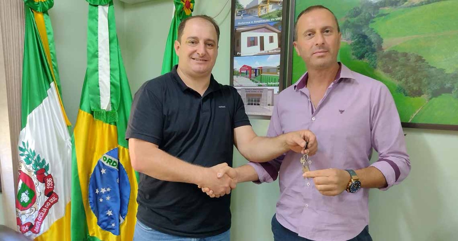 Imagem ilustrativa: Santa Cecília do Sul: vice Leonardo assume Executivo