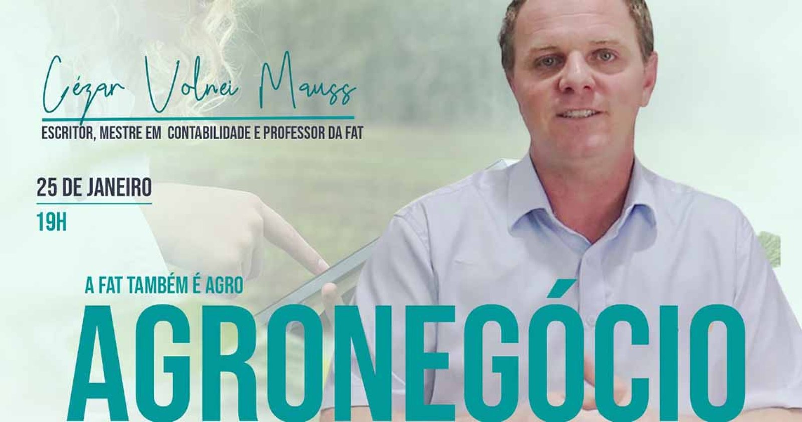 Imagem ilustrativa: FAT promove nesta terça-feira palestra gratuita sobre a Gestão Moderna do Agronegócio