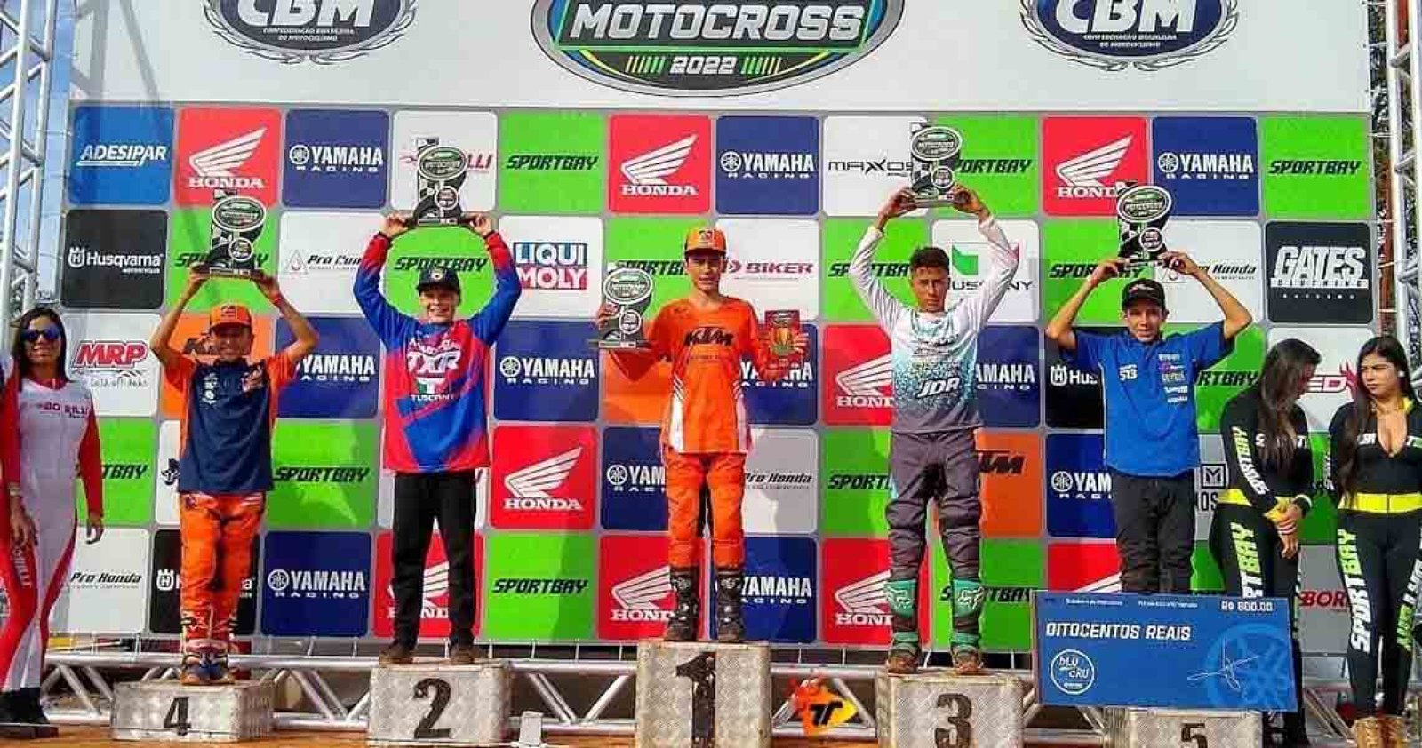 Imagem ilustrativa: Tapejarense é o único gaúcho no pódio da MX Junior