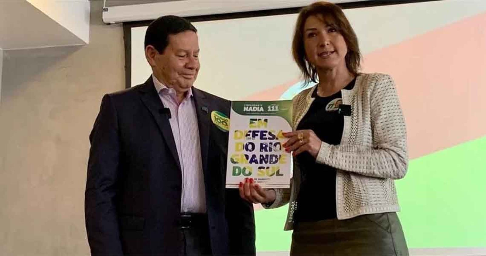 Imagem ilustrativa: Comandante Nádia renuncia à candidatura ao Senado e declara apoio a Mourão