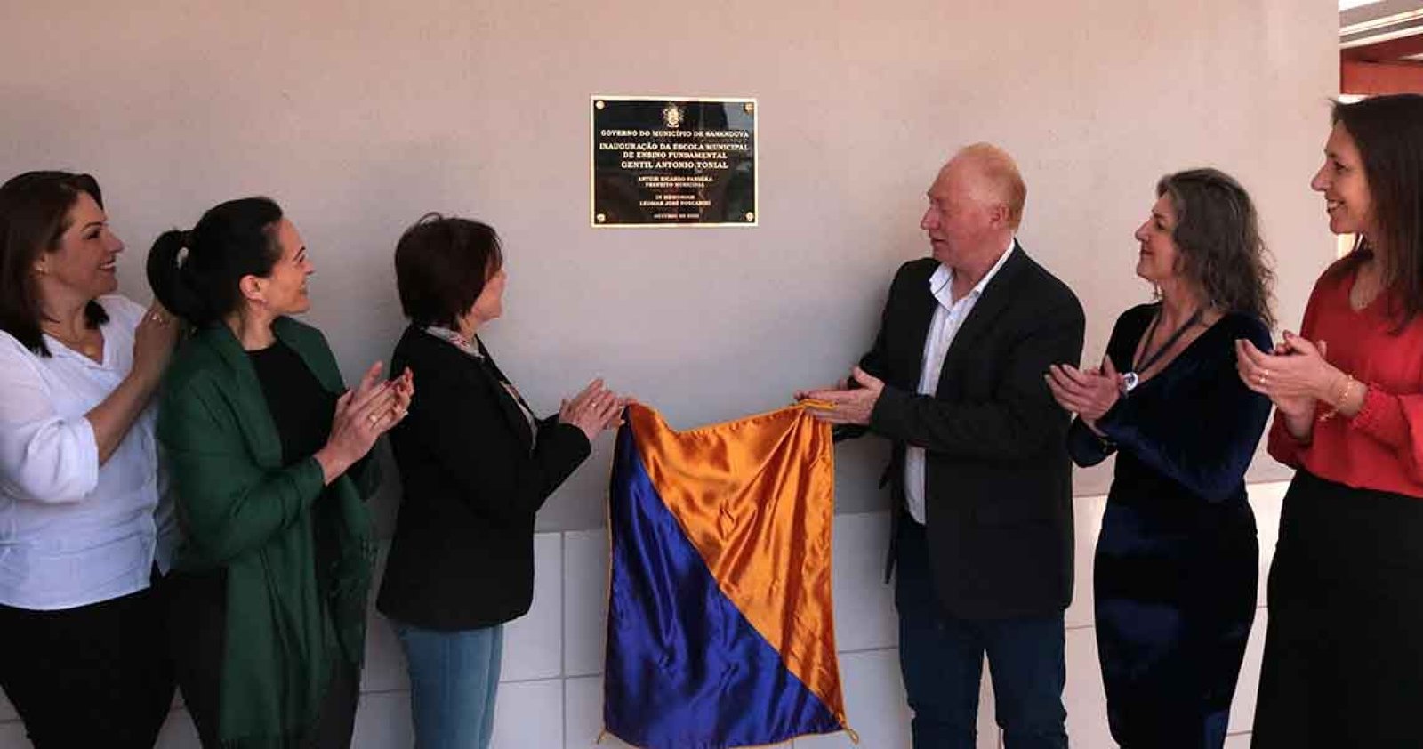 Imagem ilustrativa: Nova Escola Gentil Antonio Tonial é inaugurada oficialmente
