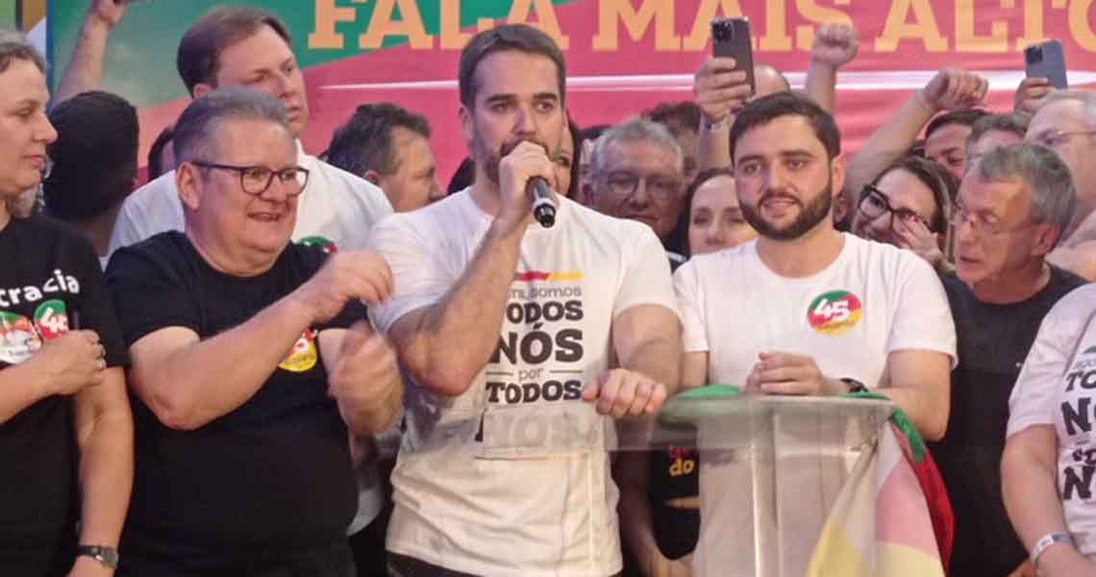 Imagem ilustrativa: Eduardo Leite é reeleito governador do RS Lula vence no país