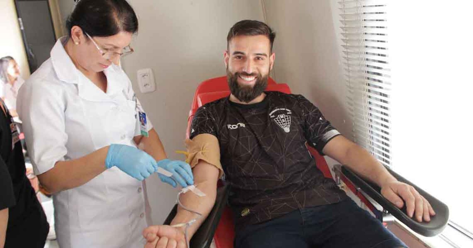 Imagem ilustrativa: 60 pessoas participam de campanha de doação de sangue em Tapejara