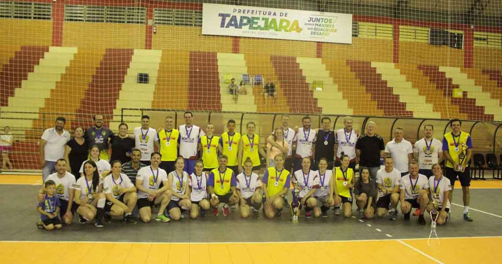 Imagem ilustrativa: 1º Campeonato Municipal de Voleibol Misto da Onça