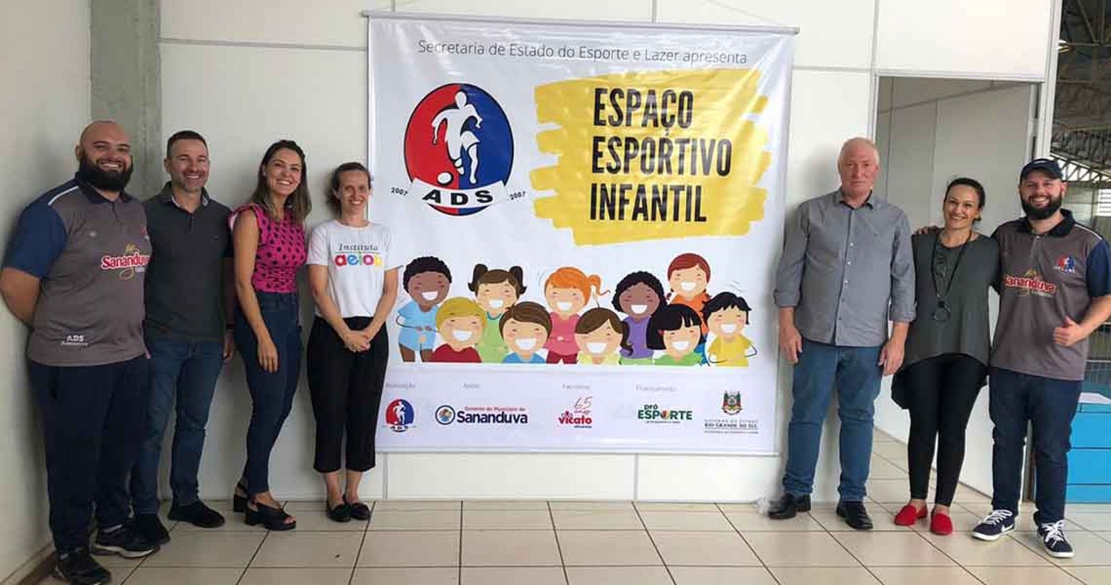 Imagem ilustrativa: Espaço Esportivo Infantil é inaugurado em Sananduva
