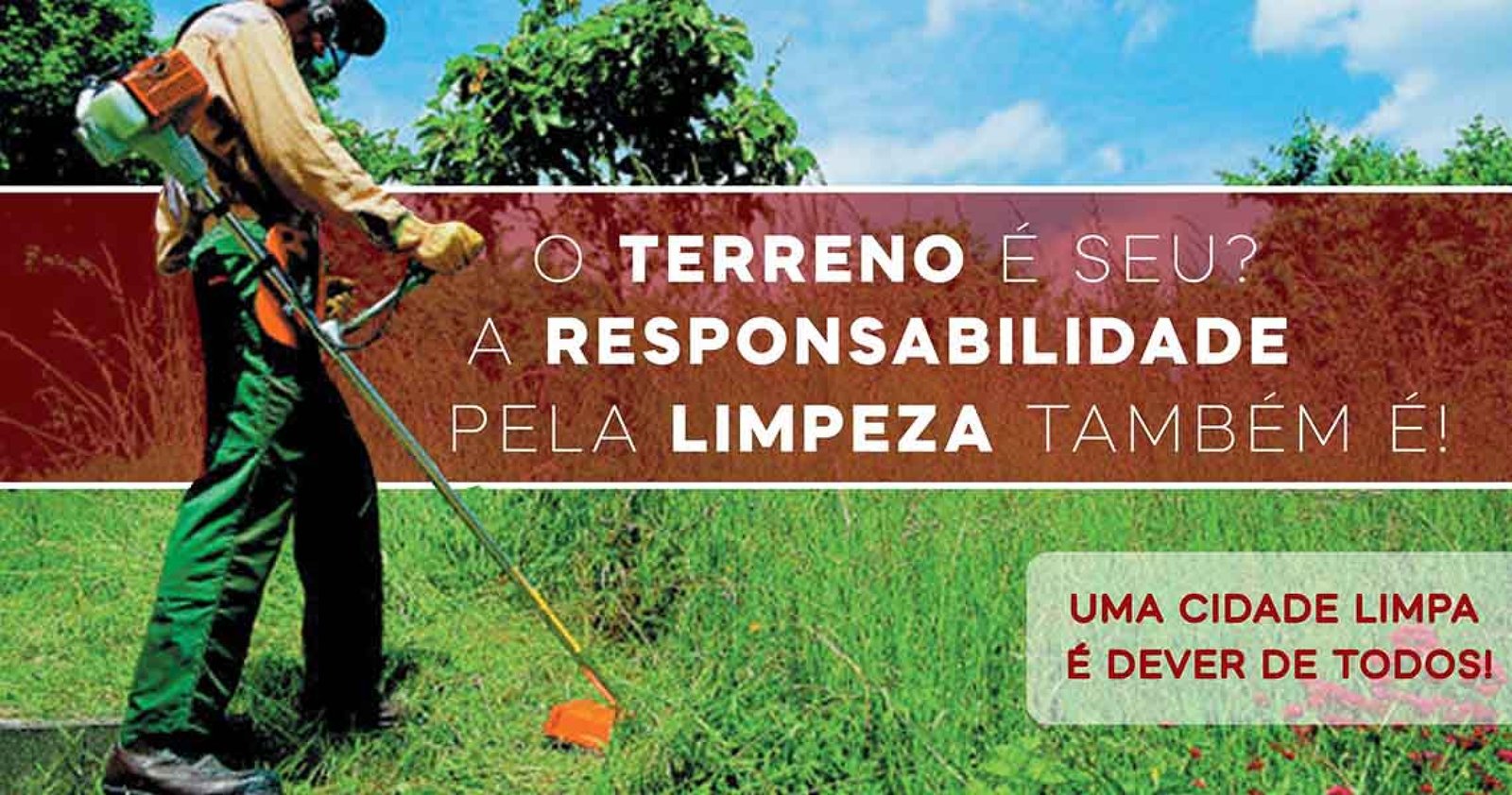 Imagem ilustrativa: Prefeitura de Ibiaçá alerta sobre limpeza de terrenos