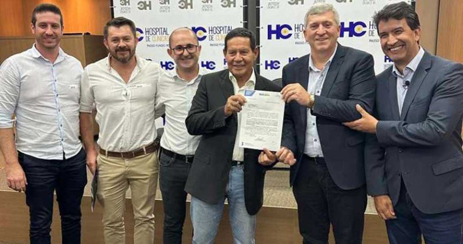 Imagem ilustrativa: Prefeito BIG solicita recursos para a saúde ao senador Hamilton Mourão