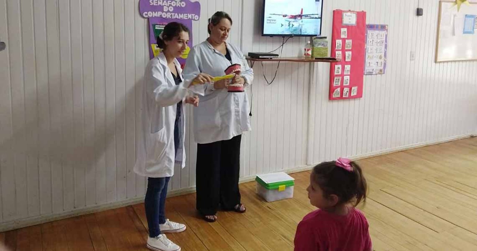 Imagem ilustrativa: Governo BIG e Gipe promove ação educativa sobre saúde bucal na Creche Mãe Augusta Zanatta