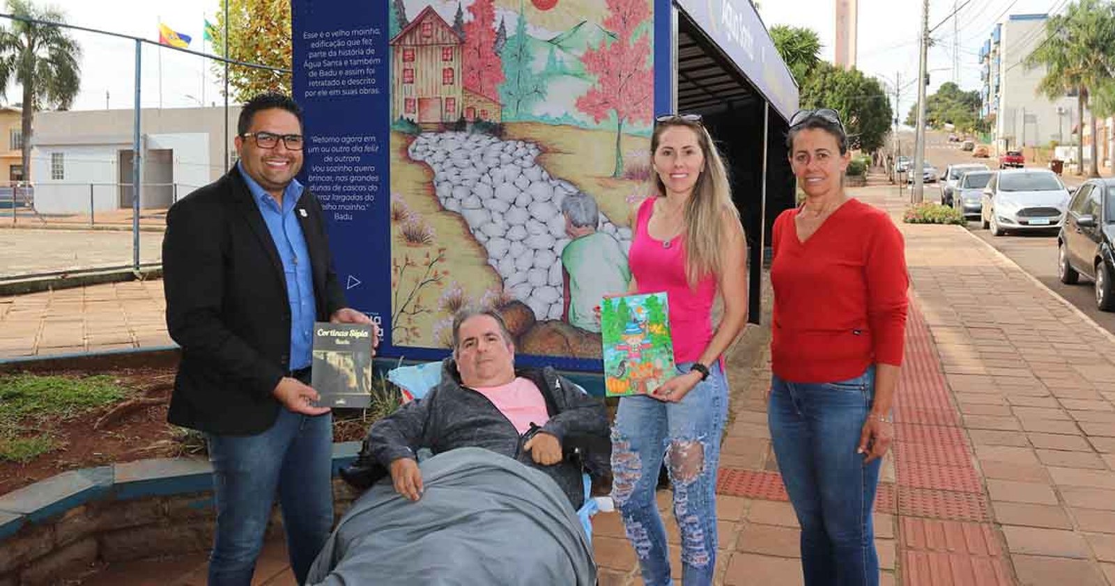 Imagem ilustrativa: Projeto Colorindo o Amanhã homenageia desenhista e escritor água-santense