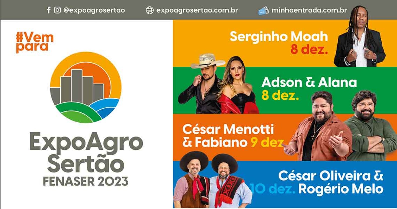 Imagem ilustrativa: ExpoAgro Sertão vai reunir cerca de 120 expositores