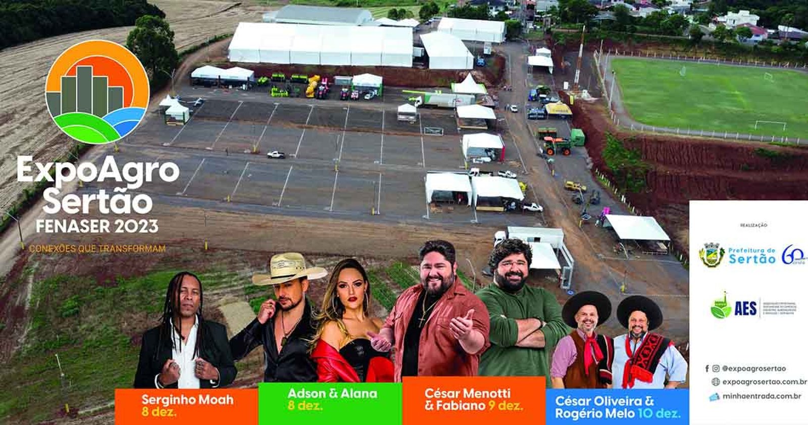 Imagem ilustrativa: Tudo pronto para a Expo Agro Sertão Fenaser