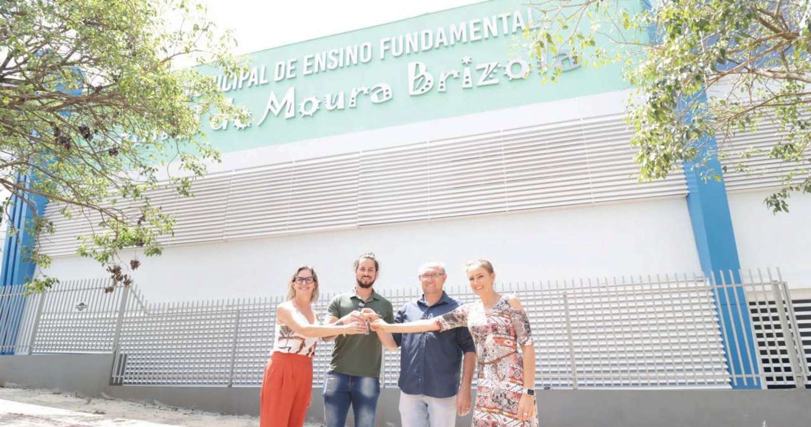 Imagem ilustrativa: Obra de ampliação da Escola Leonel de Moura Brizola é entregue ao município