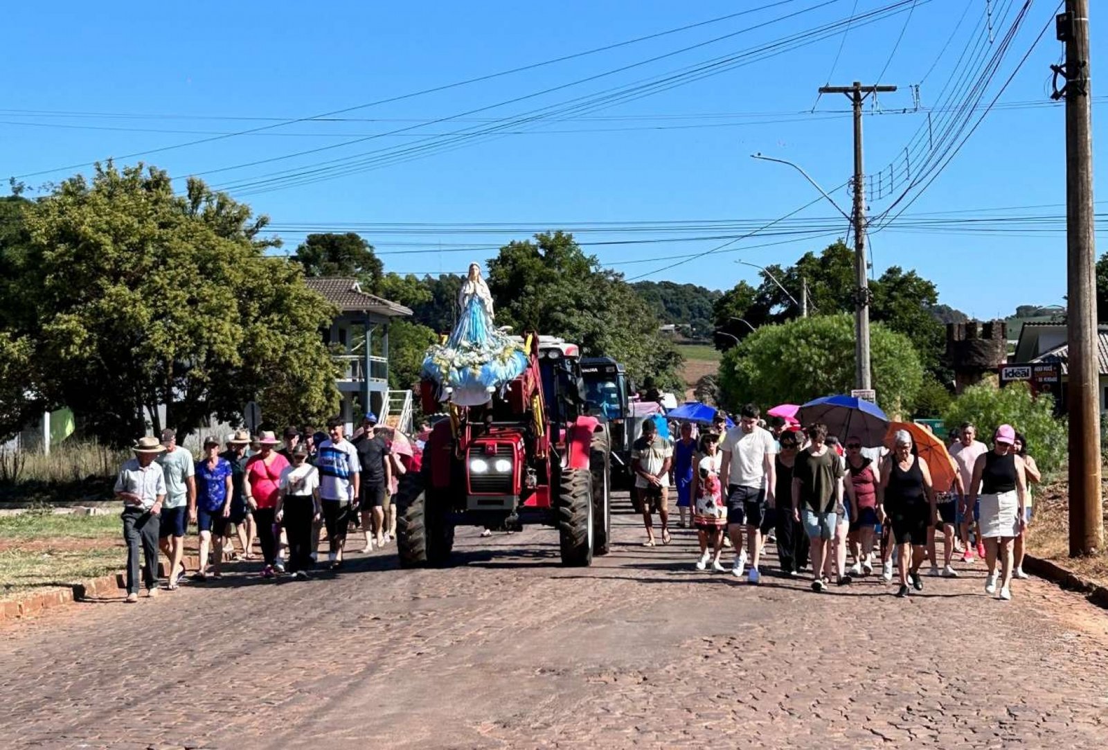 Água Santa realiza a 53ª Romaria dos Agricultores de Nossa Senhora de Lourdes