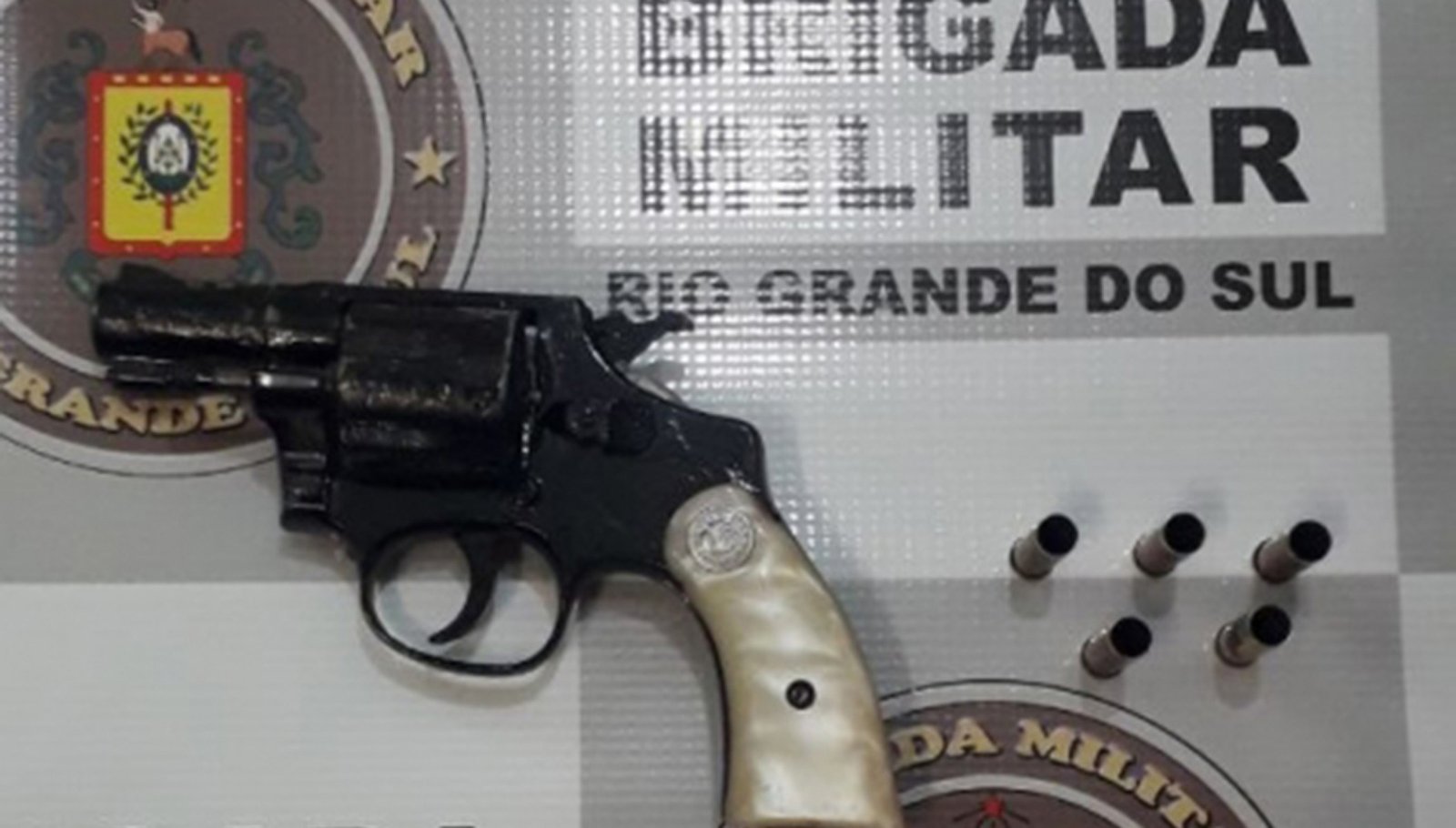 Imagem ilustrativa: Homem é preso por disparo de arma de fogo em Getúlio Vargas