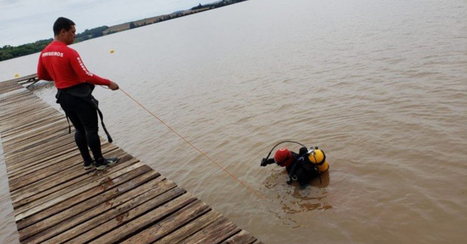 Imagem ilustrativa: Homem desaparecido na Barragem de Ernestina é encontrado morto