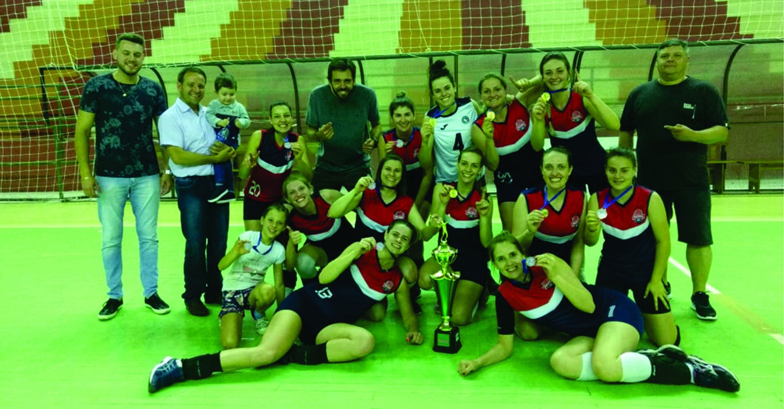 Imagem ilustrativa: Equipe AVF de Tapejara vence Torneio de Voleibol Feminino