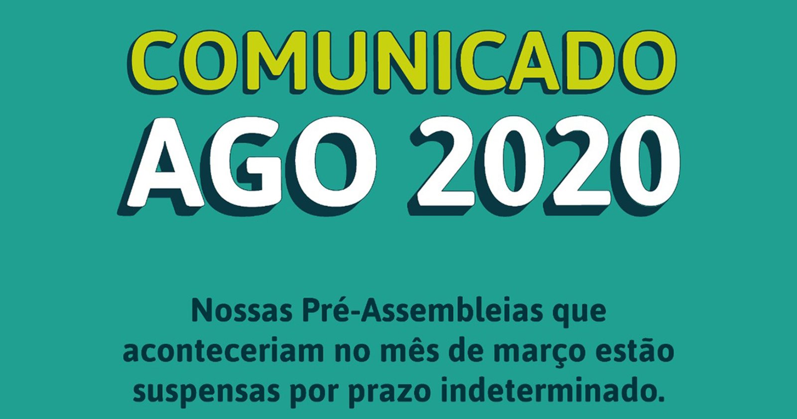 Imagem ilustrativa: Pre-assembleias Sicoob Crediauc adiadas devido ao Coronavirus