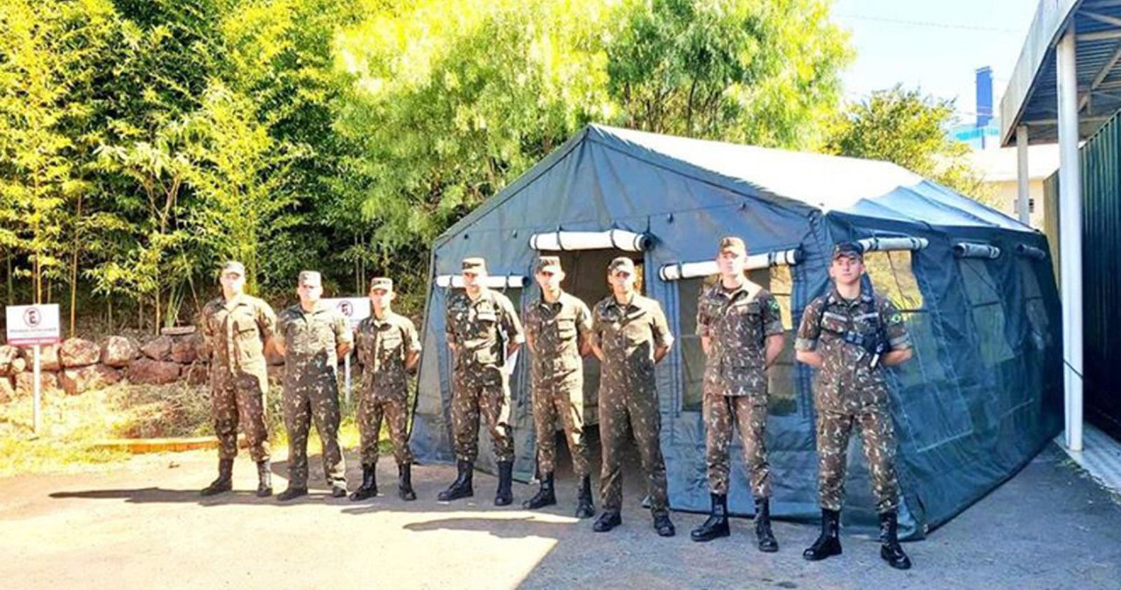 Imagem ilustrativa: Sananduva é contemplada com posto de pré-triagem montado pelo Exército Brasileiro