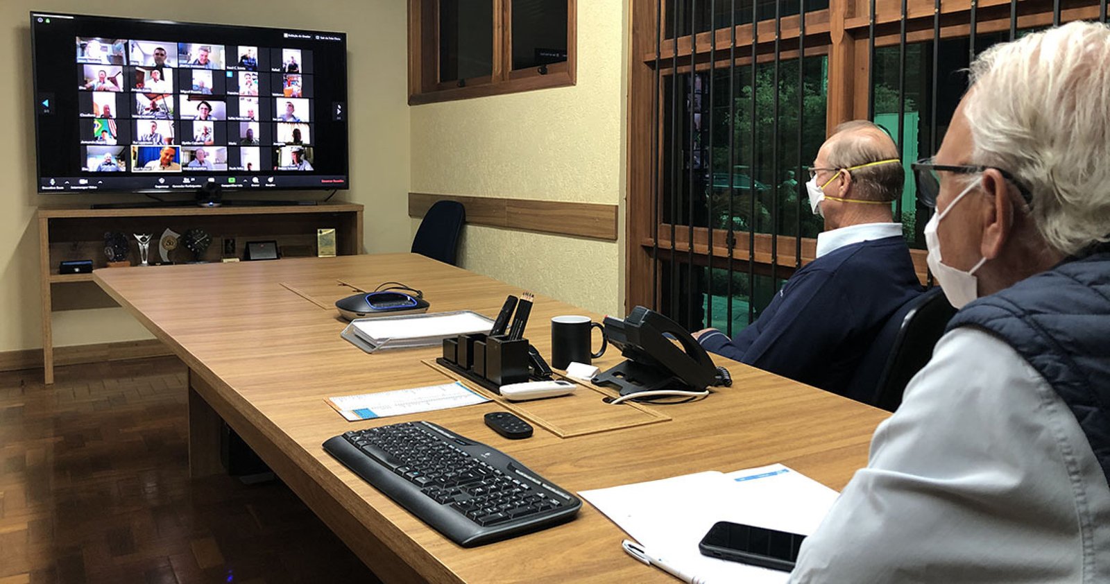 Imagem ilustrativa: Desafio e conexão: Coprel faz primeira reunião online com conselheiros de Administração e Fiscal