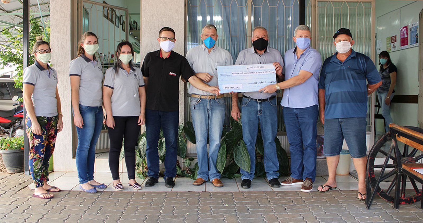 Imagem ilustrativa: STR doa R$ 15 mil ao Projeto Respiração