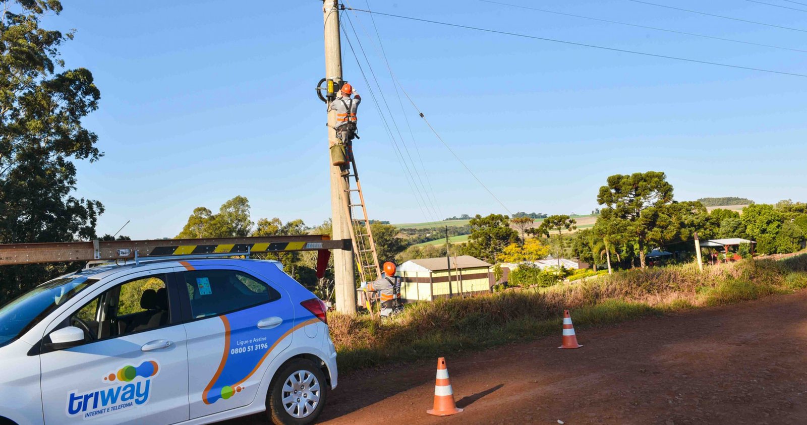 Imagem ilustrativa: Coprel Telecom está investindo na expansão de redes de fibra ótica