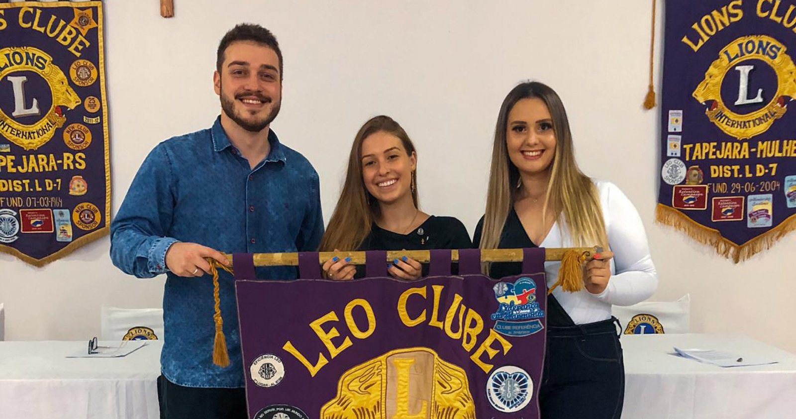 Imagem ilustrativa: Nova diretoria do LEO Clube Tapejara é empossada