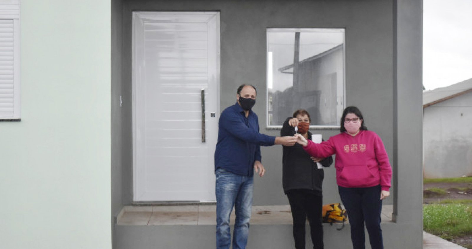 Imagem ilustrativa: Sonho da casa própria: mais sete famílias de Ibiaçá com a chave na mão